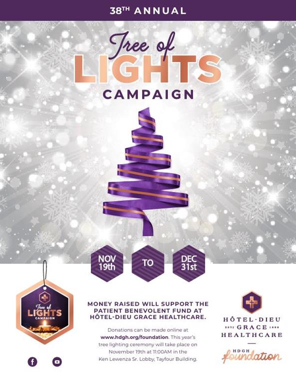 Tree of Lights Campaign Nov 14 - Dec 31