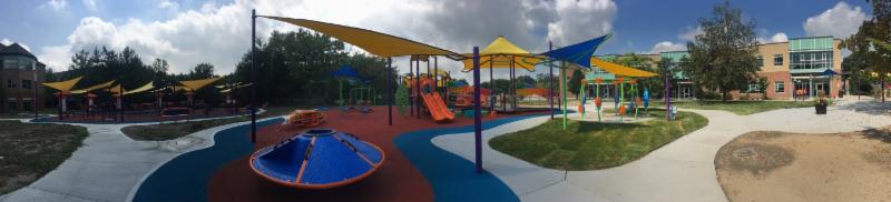 A one-of-a-kind outdoor recreation and wellness area benefitting ages 1 to 101